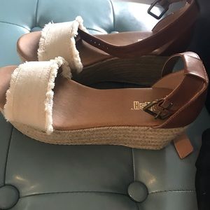 Trendy wedge shoes
